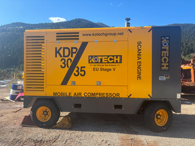 Lightweight Portable Diesel Air Compressors for Remote Mining