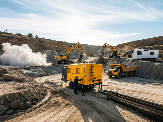 Cold-Weather Mining Air Compressors for Arctic & Winter Operations