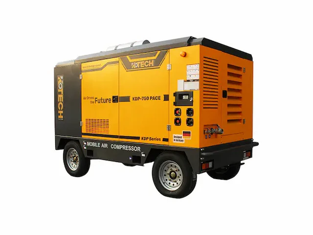 Dual-Pressure Portable Diesel Compressors for Multi-Task Mining