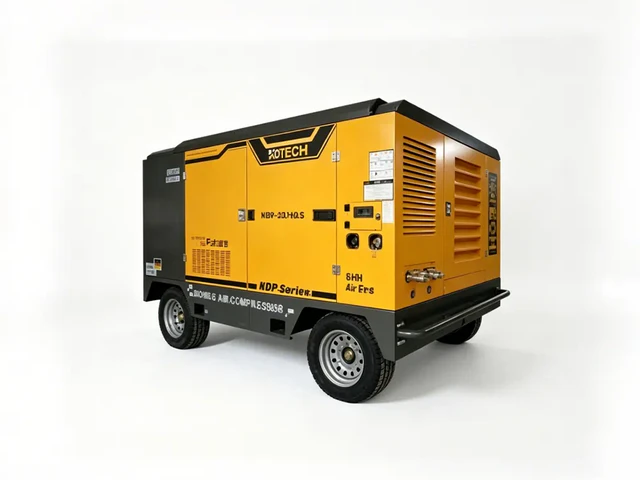 Skid-Mounted Air Compressors for Oilfield Temporary Work Zones
