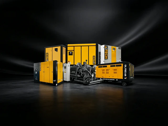 Low-Fuel Portable Diesel Air Compressors for Long Mining Shifts