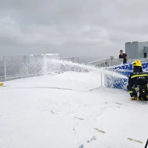 Oil Refineries, Chemical Plants, Ports, and Industrial Sites — Kotech’s Diesel Air Compressor Powers Foam Systems Where It Matters Most