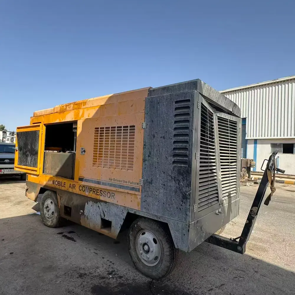 Kotech KDP-25/35 Twin-Pressure Compressor Powers Deep Water Well Drilling in Jordan
