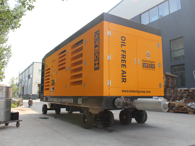 Towable Diesel Air Compressor Applications for Mining Operations