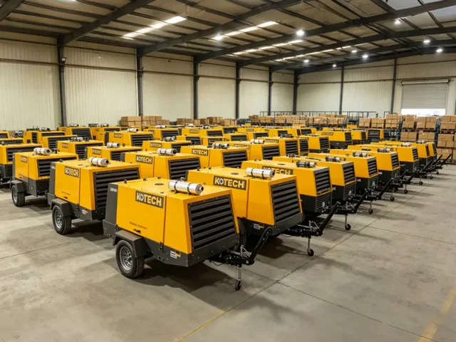 Complete Set Mining Air Compressor System Design for Mines