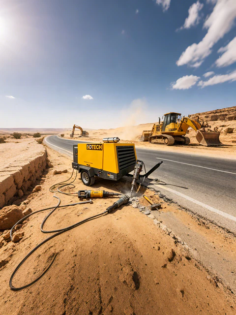 All-Weather Applications of Diesel Portable Mining Compressors