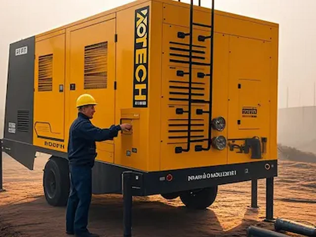 Mining Air Compressor Motor Maintenance for Continuous Operation