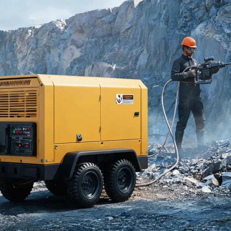 How Portable Diesel Air Compressors Support Open‑Pit & Underground Mining Operations How Portable Diesel Air Compressors Support Open‑Pit & Underground Mining Operations