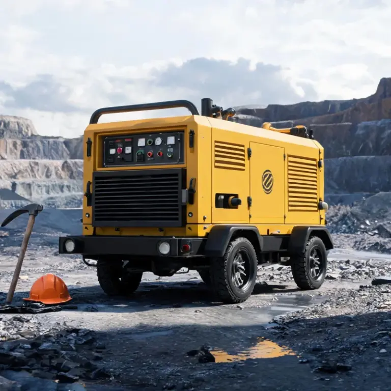 Portable Mining Air Compressors for Off‑Grid Remote Exploration Mine Sites